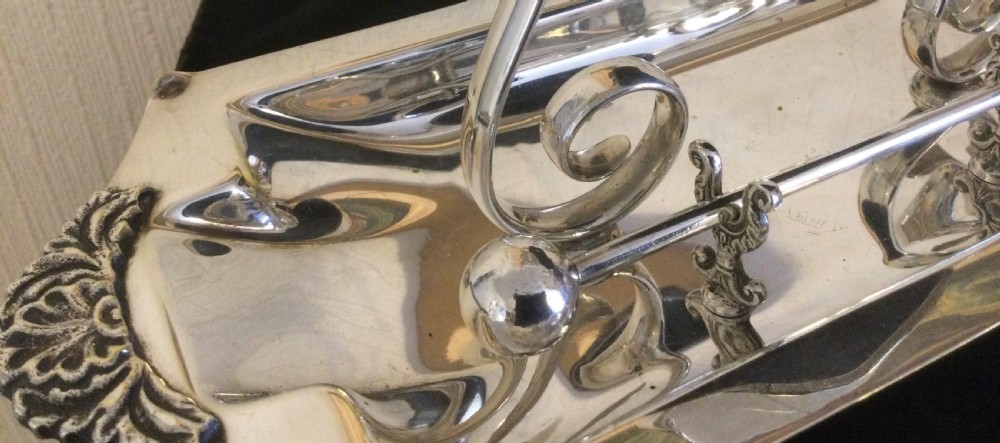 SILVER PLATED TABLE BELL View VI