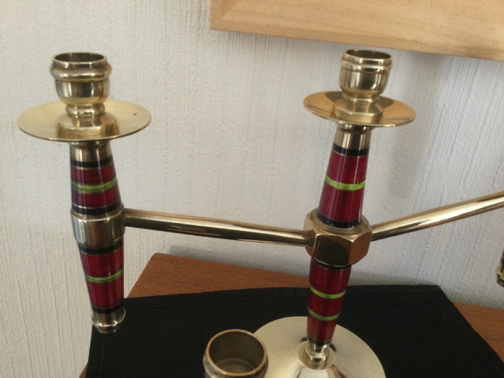 ART DECO CANDELABRA SET. View III