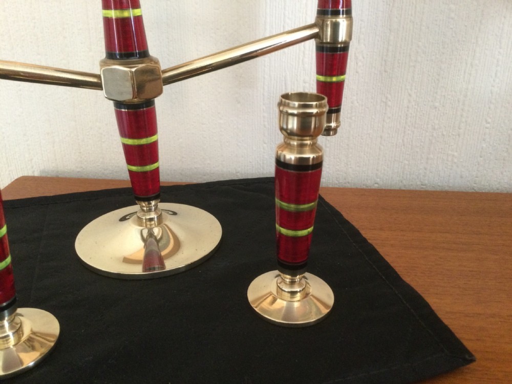 ART DECO CANDELABRA SET. View VII