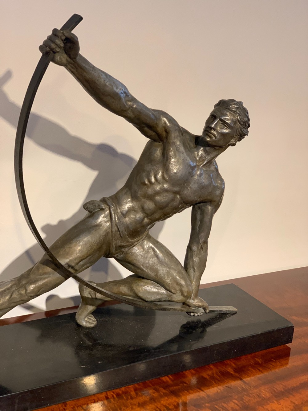 Art deco Spelter figure 