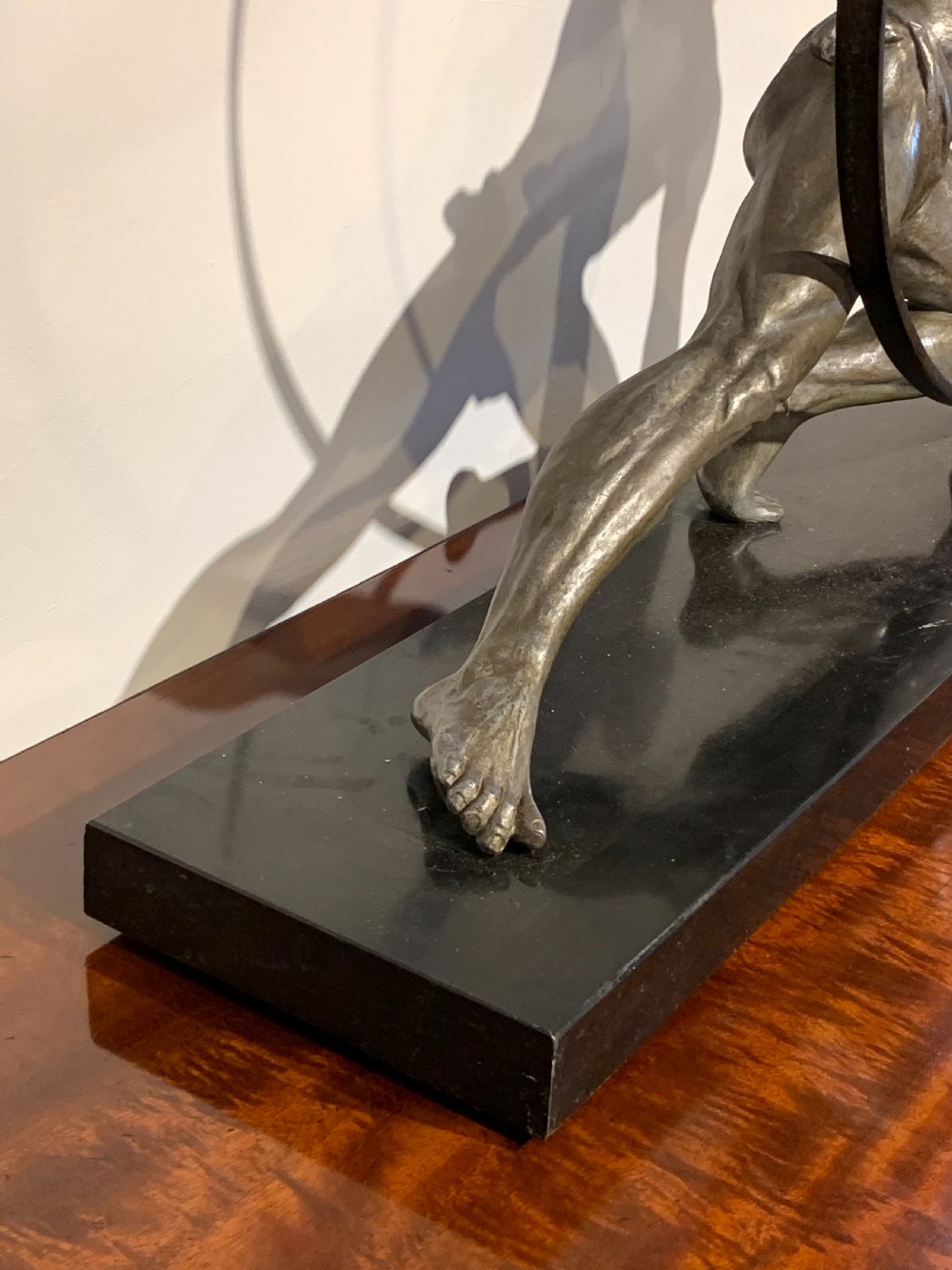 Art deco Spelter figure 