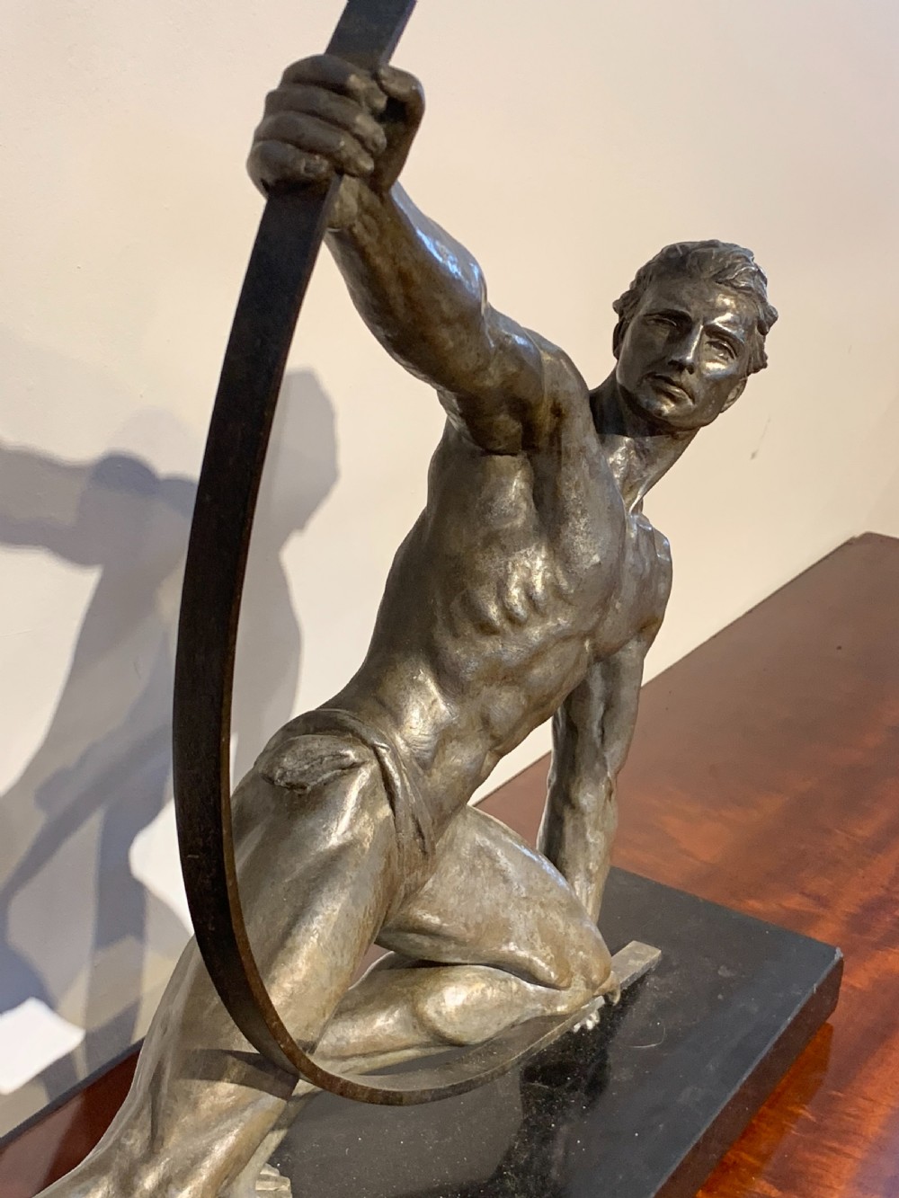 Art deco Spelter figure 