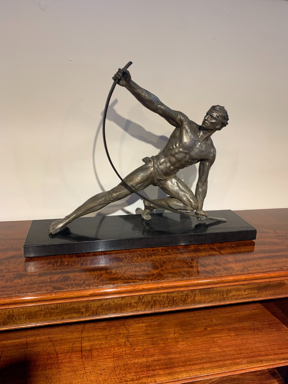Art deco Spelter figure 
