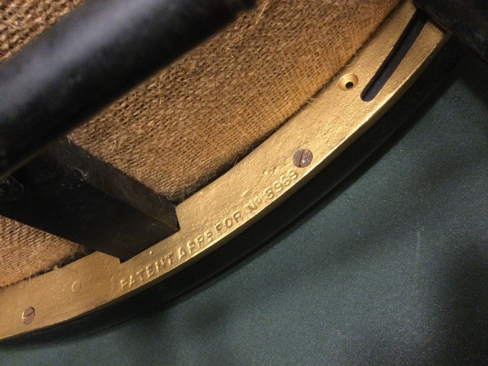 C H HARE PATENTED ADJUSTABLE PIANO STOOL View VII