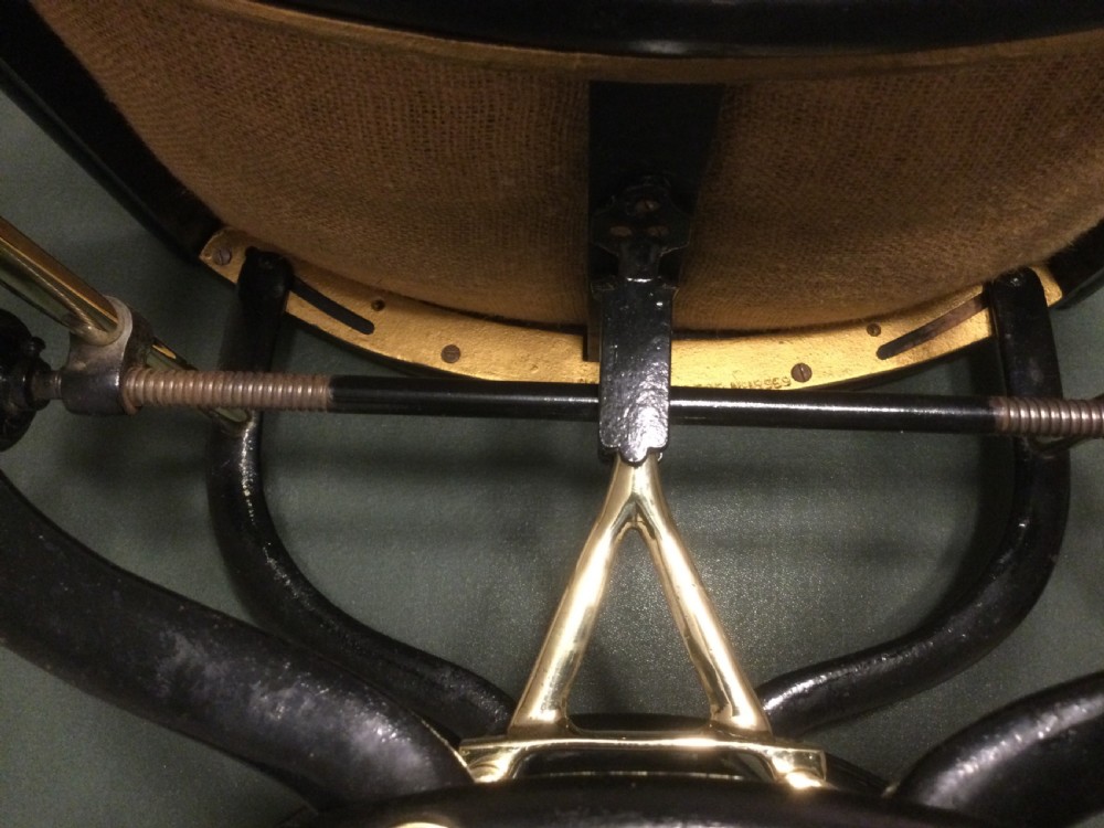 C H HARE PATENTED ADJUSTABLE PIANO STOOL View XI