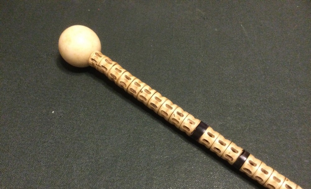 SHARK VERTEBRAE “SWAGGER” STICK View XIII