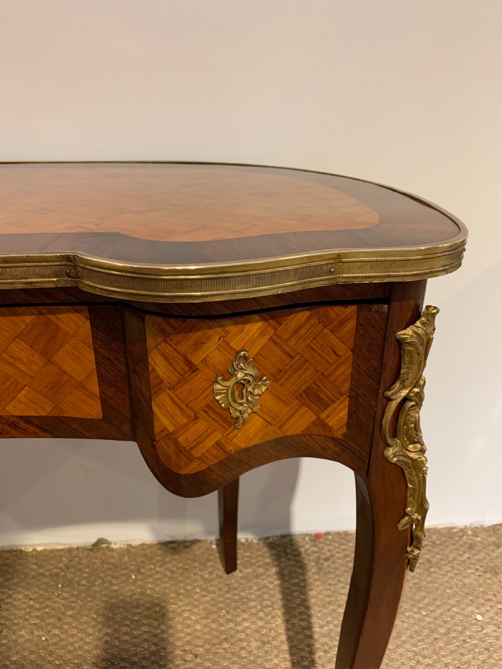 Antique French writing desk  View III
