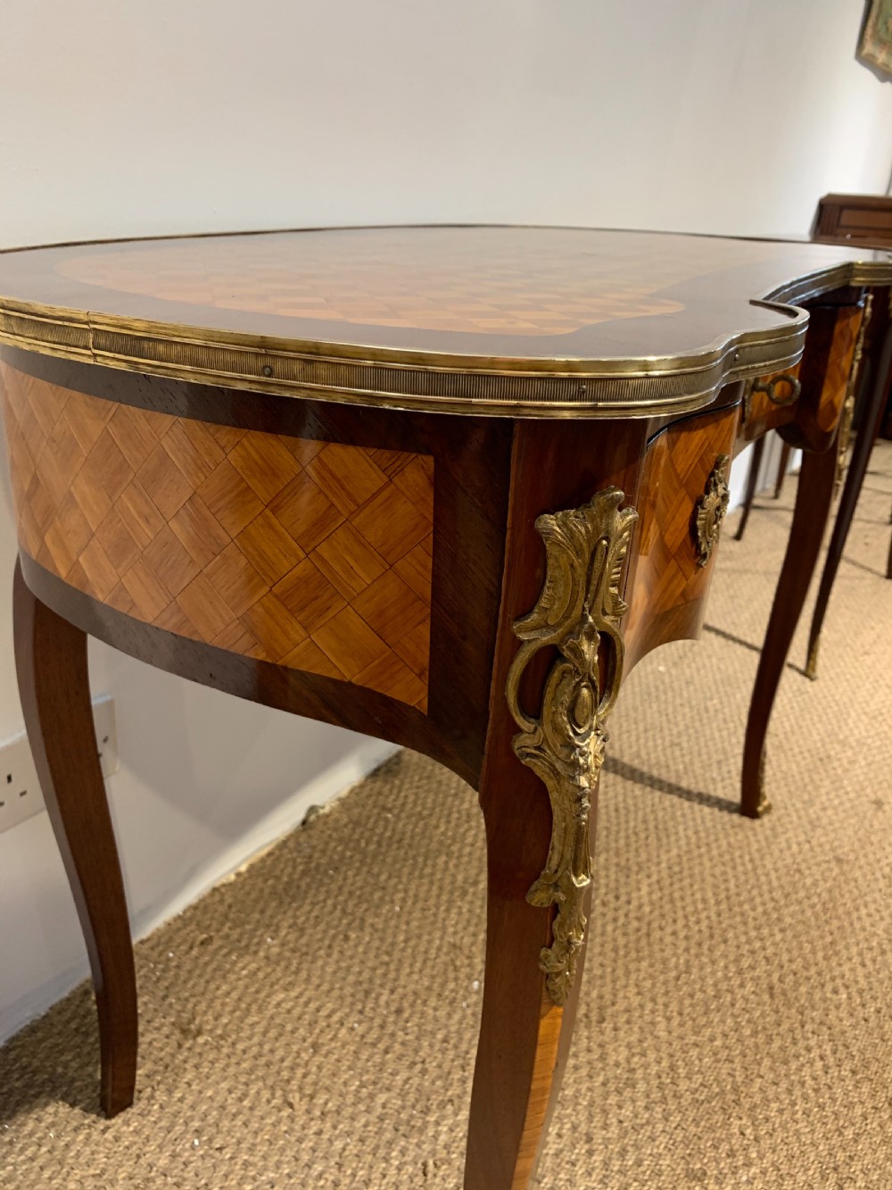 Antique French writing desk  View V