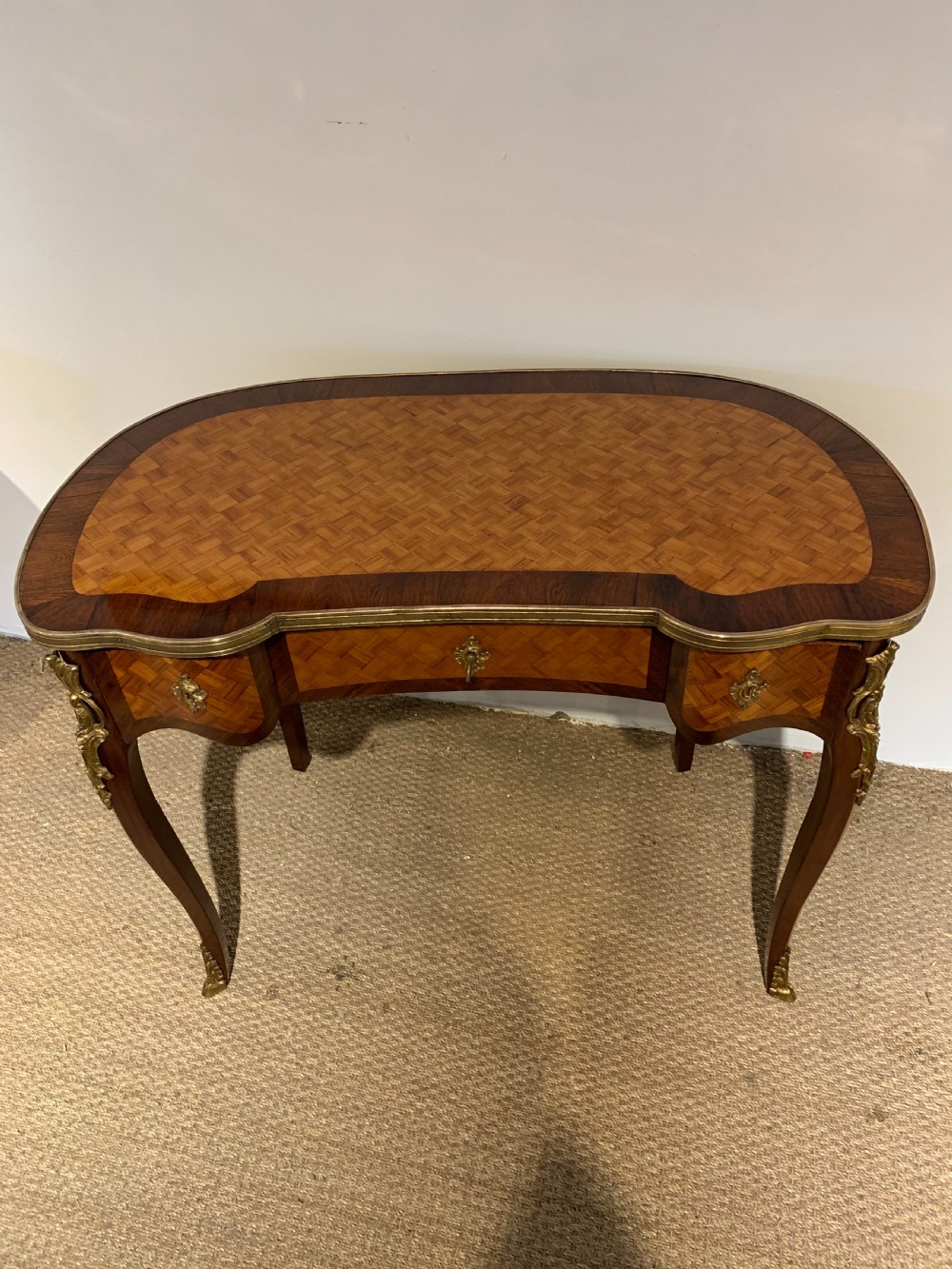 Antique French writing desk  View XI