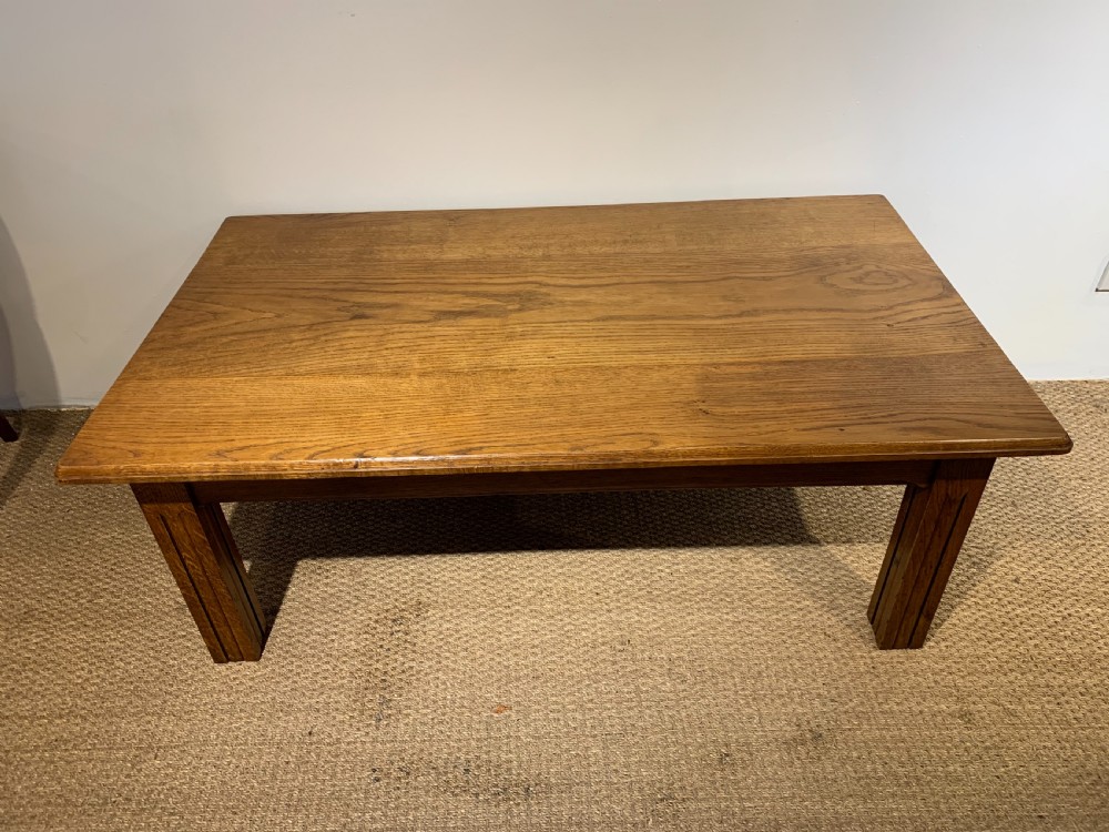 Oak coffee table 