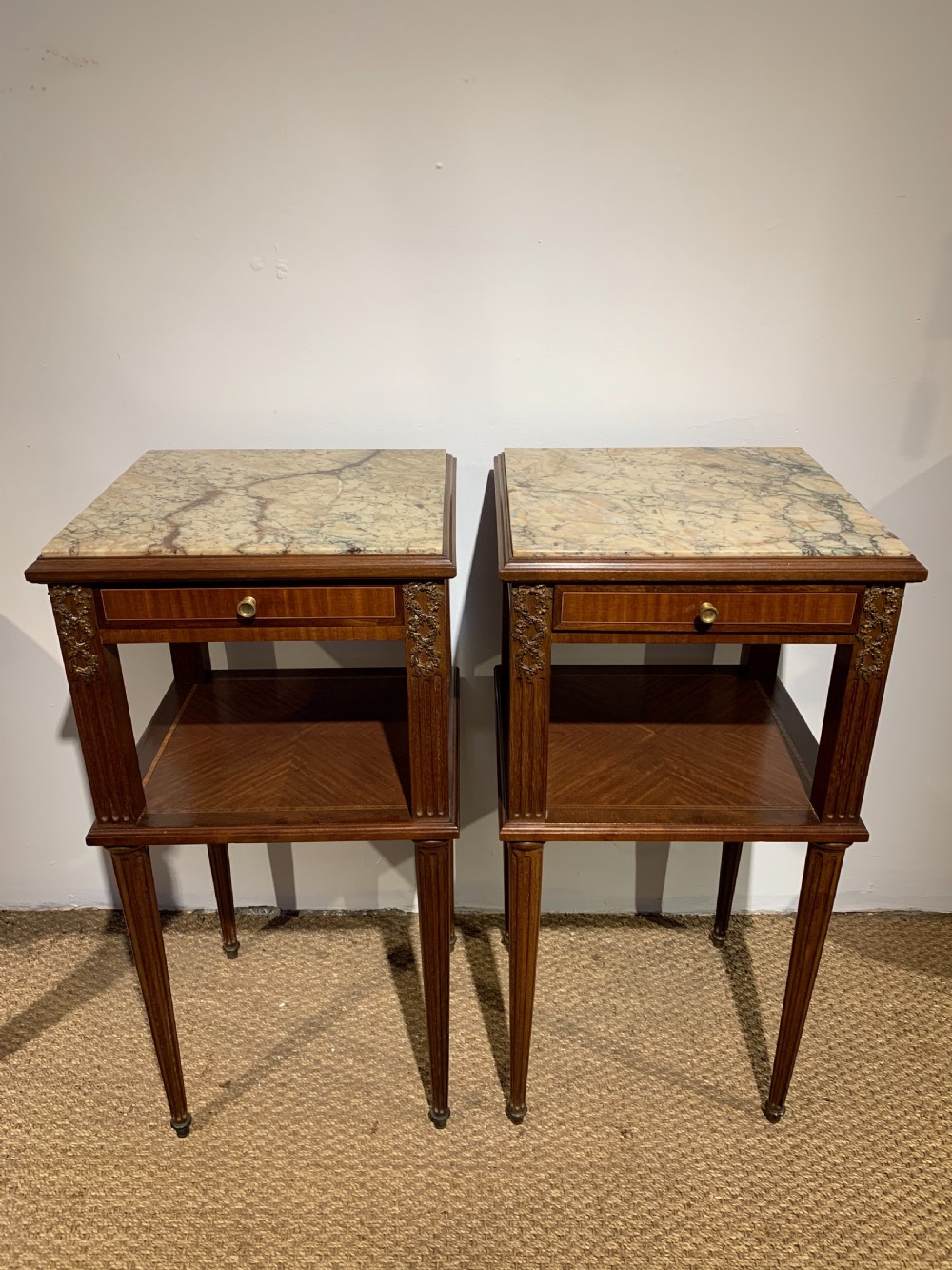 Pair of bedside tables 