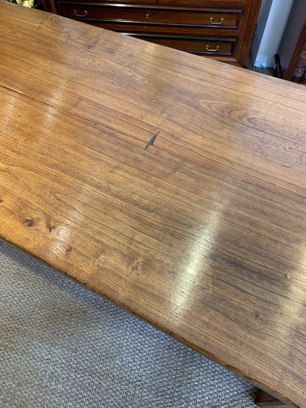 Farmhouse table elm 260cms  View V
