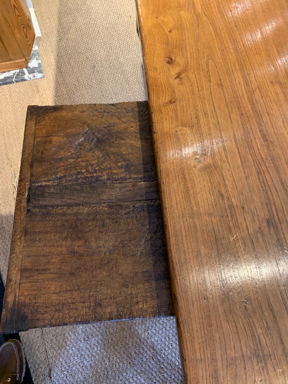 Farmhouse table elm 260cms  View IX