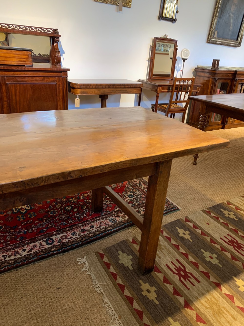 Elm farmhouse table 260 cms  View III