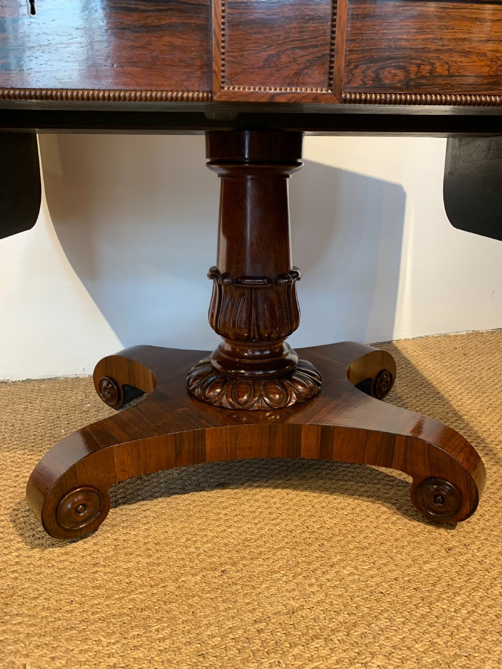 George IV rosewood sofa table  View II