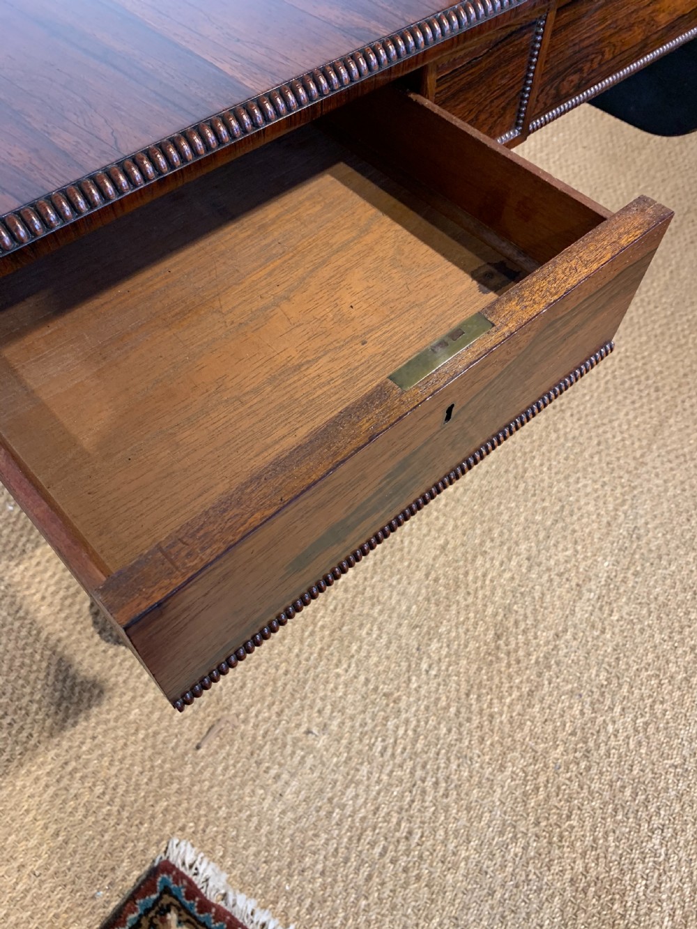 George IV rosewood sofa table  View V