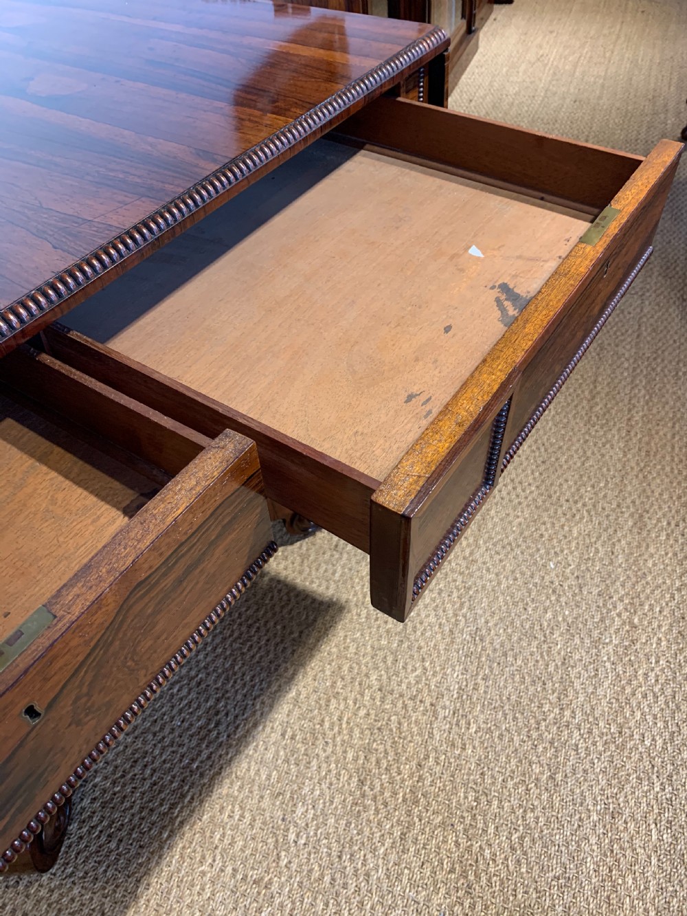 George IV rosewood sofa table  View VI