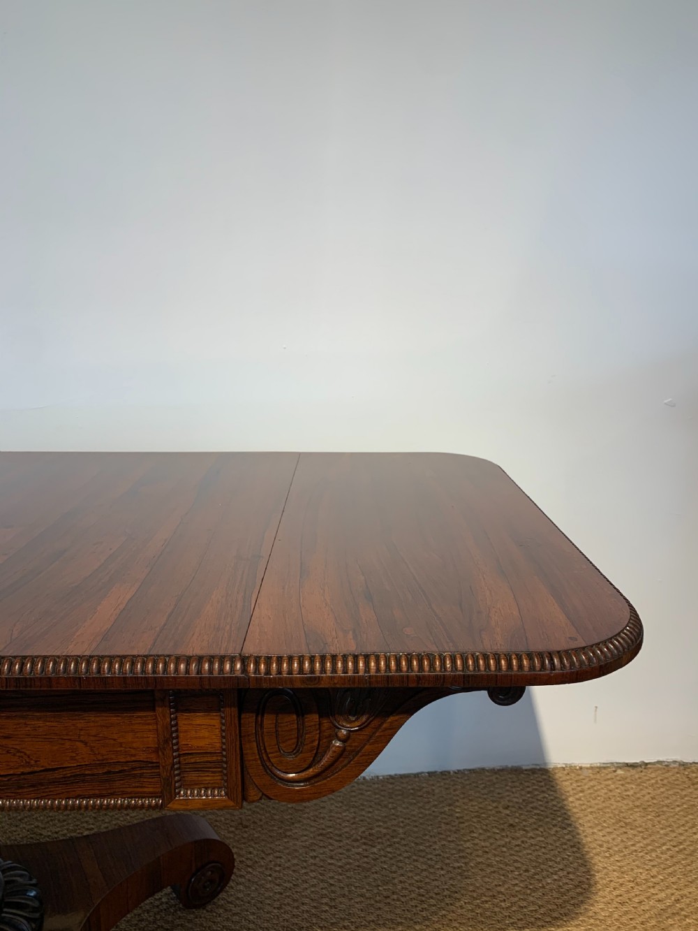 George IV rosewood sofa table  View XII