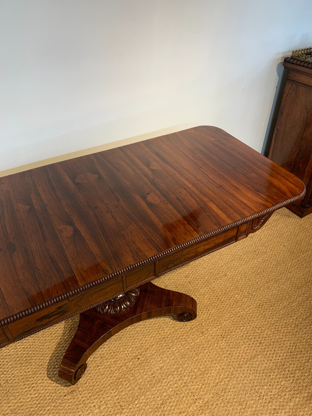 George IV rosewood sofa table  View XIII