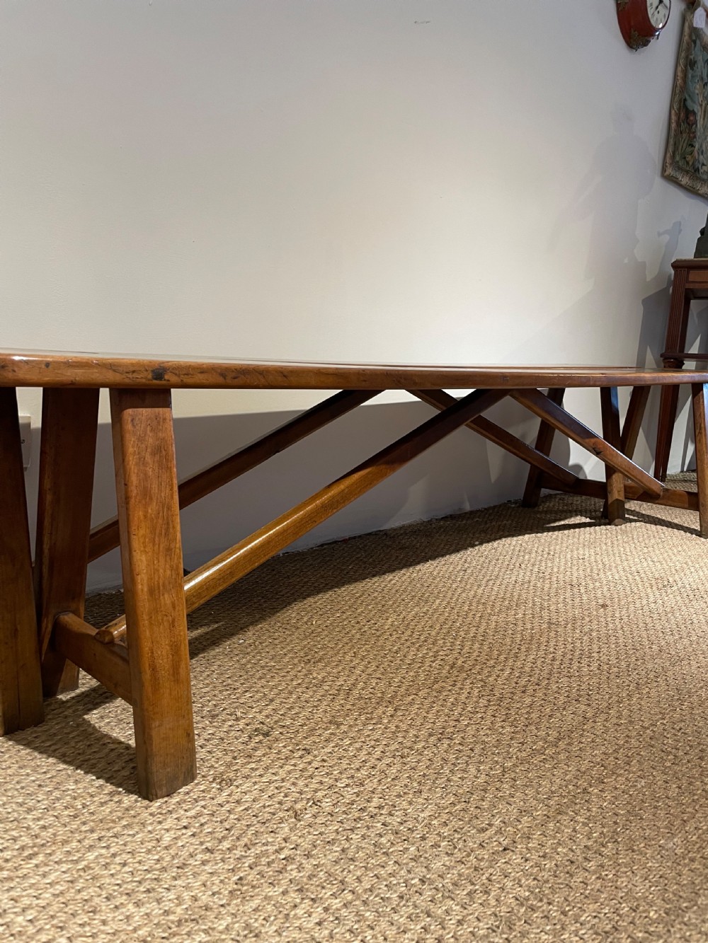 Pair of Cherry wood benches View VII