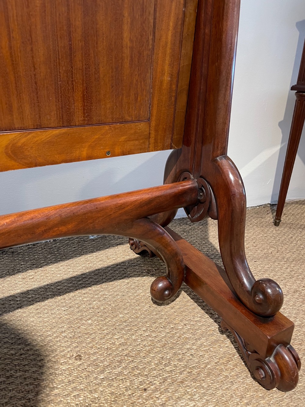 William IV mahogany cheval mirror  View VIII