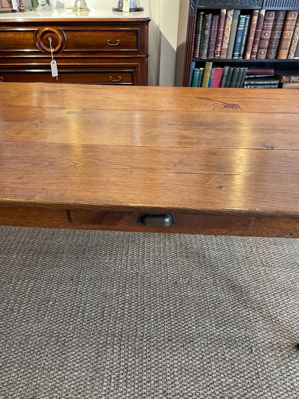 Oak farmhouse table  View IV