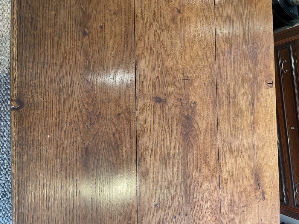 Oak farmhouse table  View VI