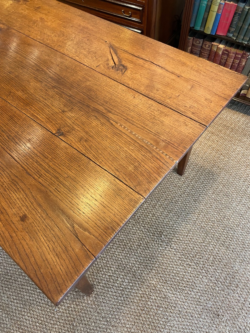 Oak farmhouse table  View VIII