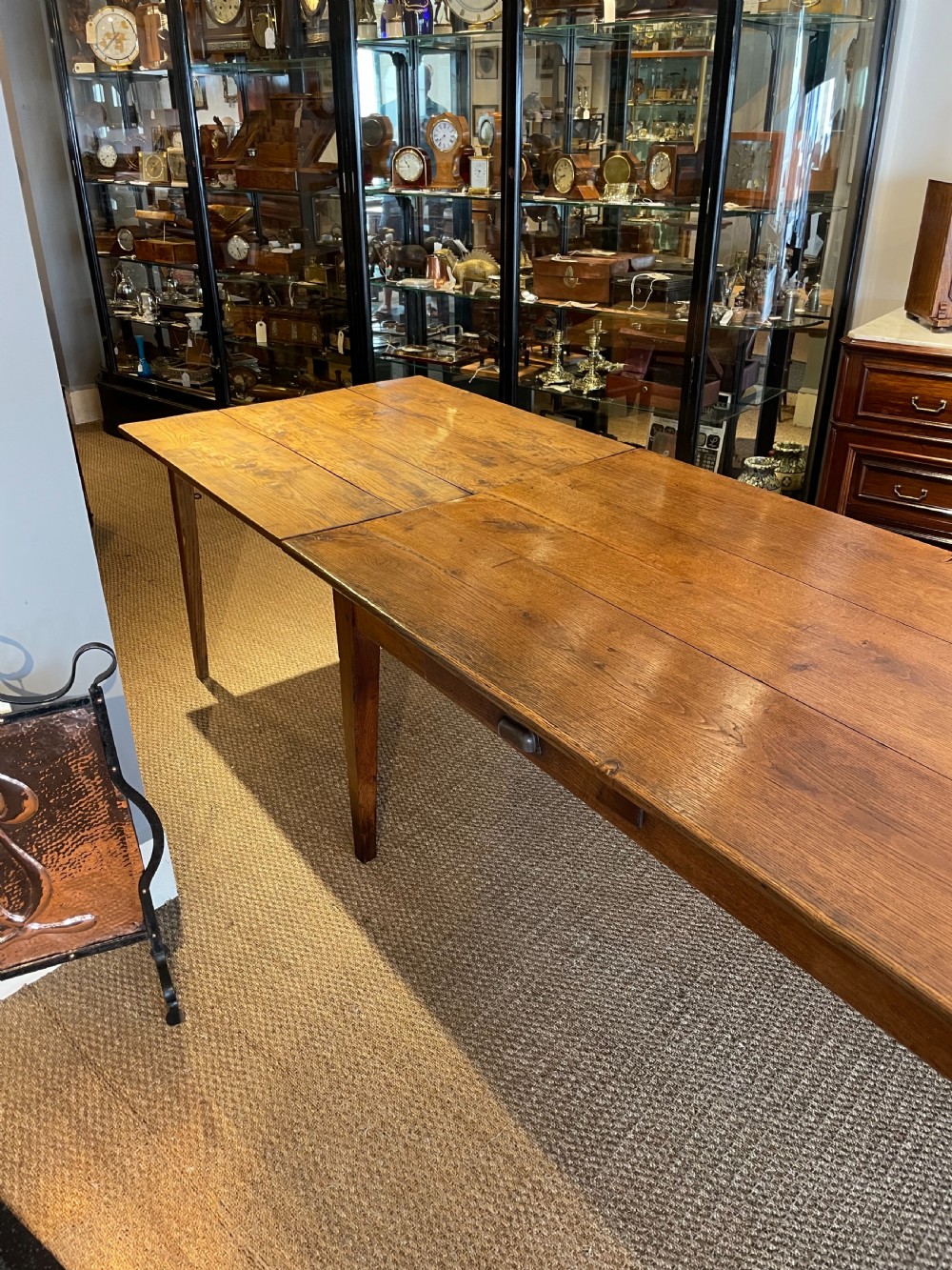 Oak farmhouse table  View IX