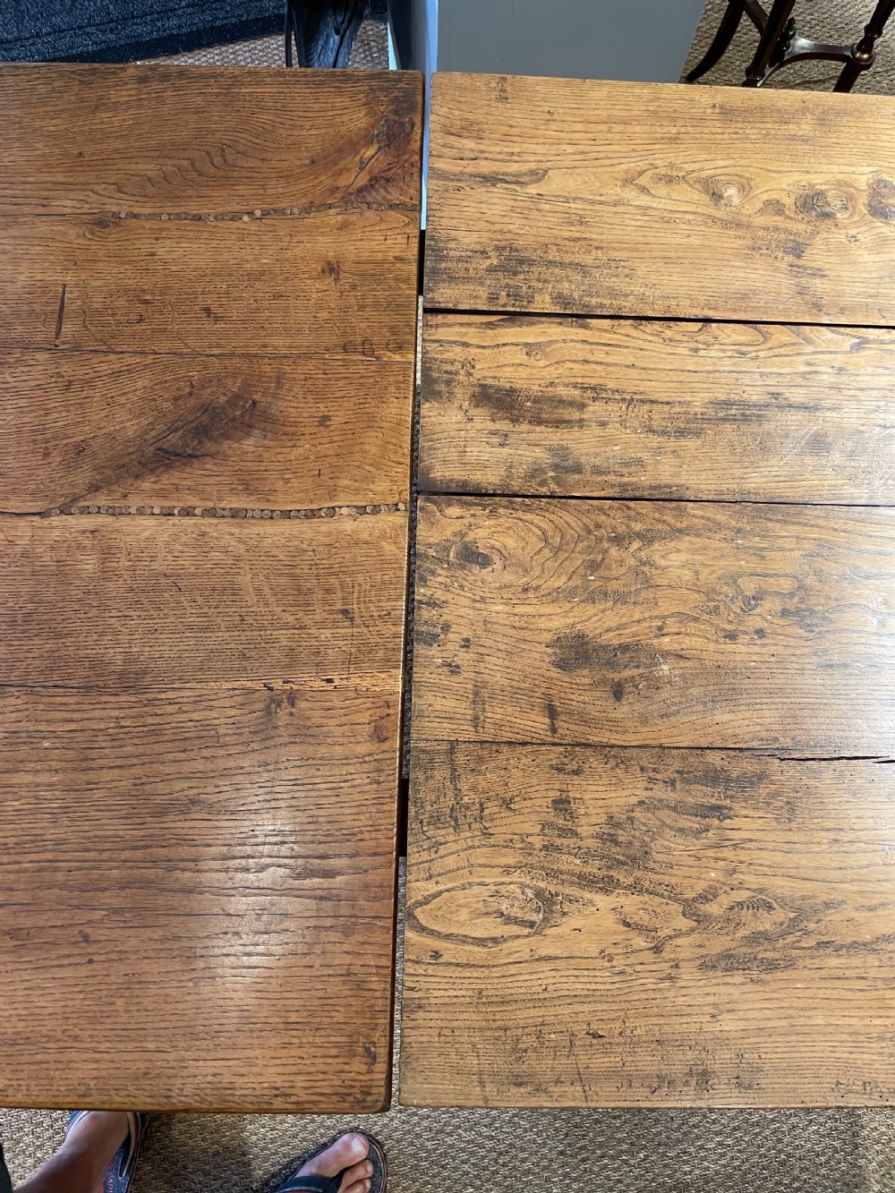 Oak farmhouse table  View XI