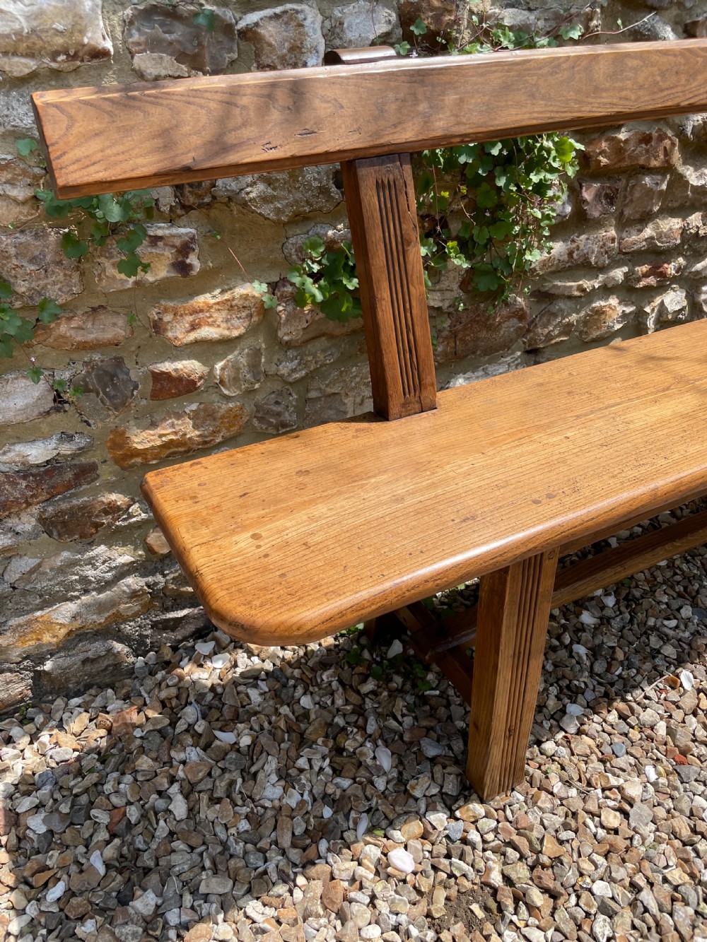 Elm hall bench  View II