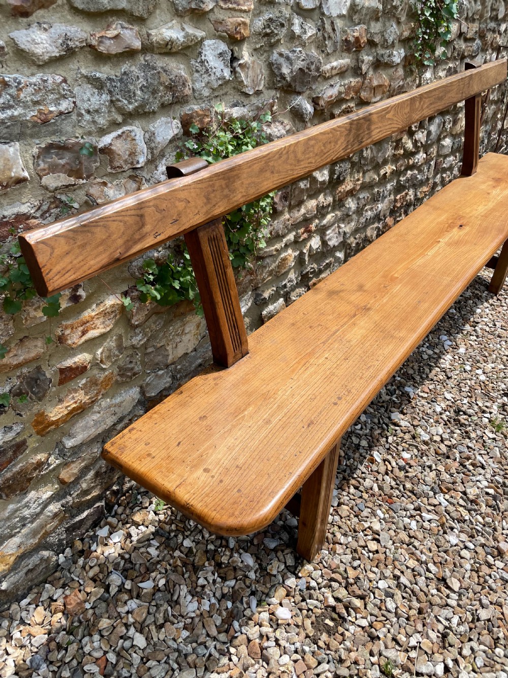 Elm hall bench  View IV