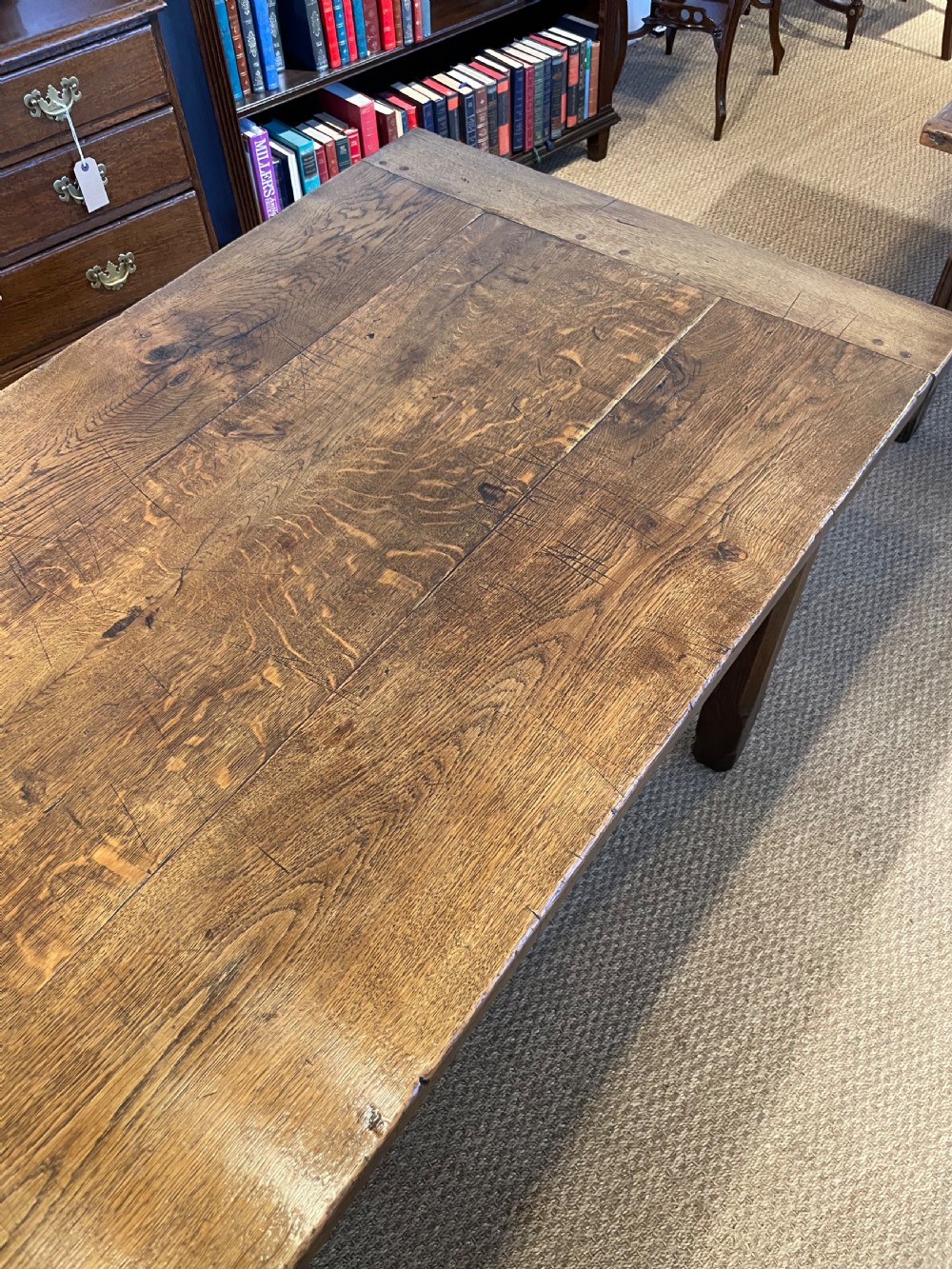Oak farm house table  View XI