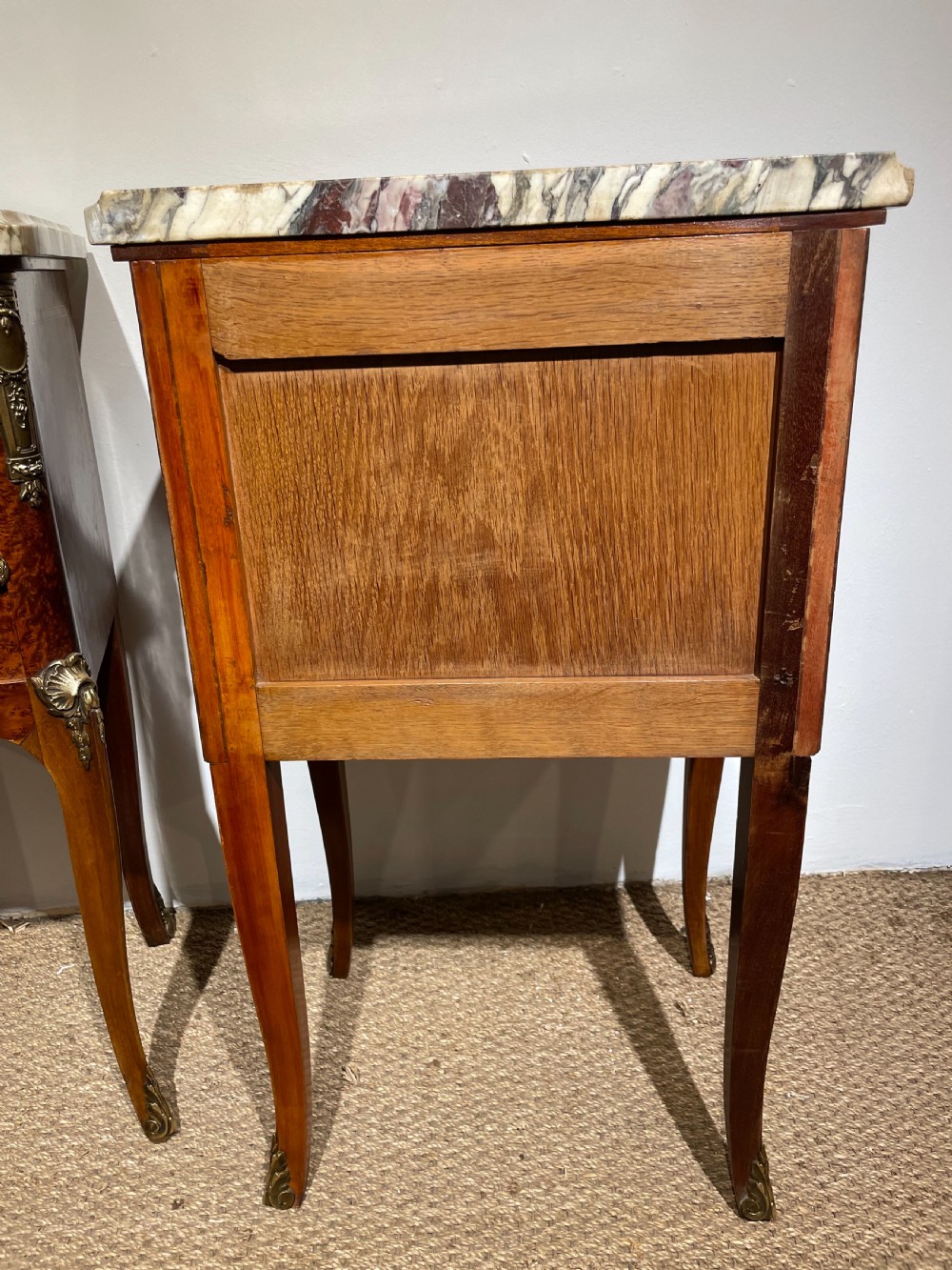 Pair of 19th century bedside cabinets  View IV