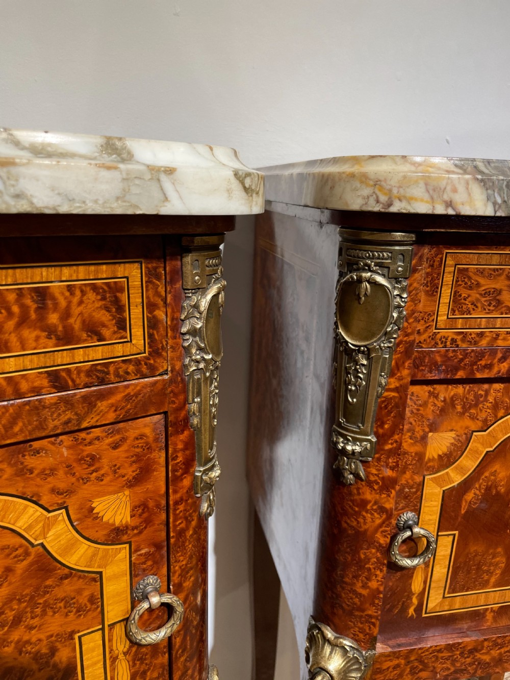 Pair of 19th century bedside cabinets  View VII