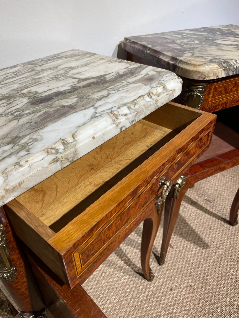 Pair of 19th century bedside cabinets  View IX