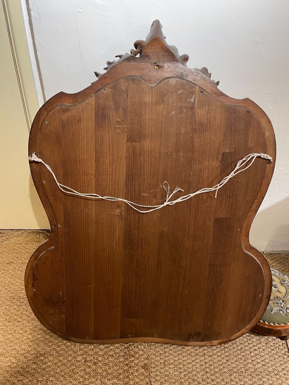 Louis xv style walnut mirror  View VII