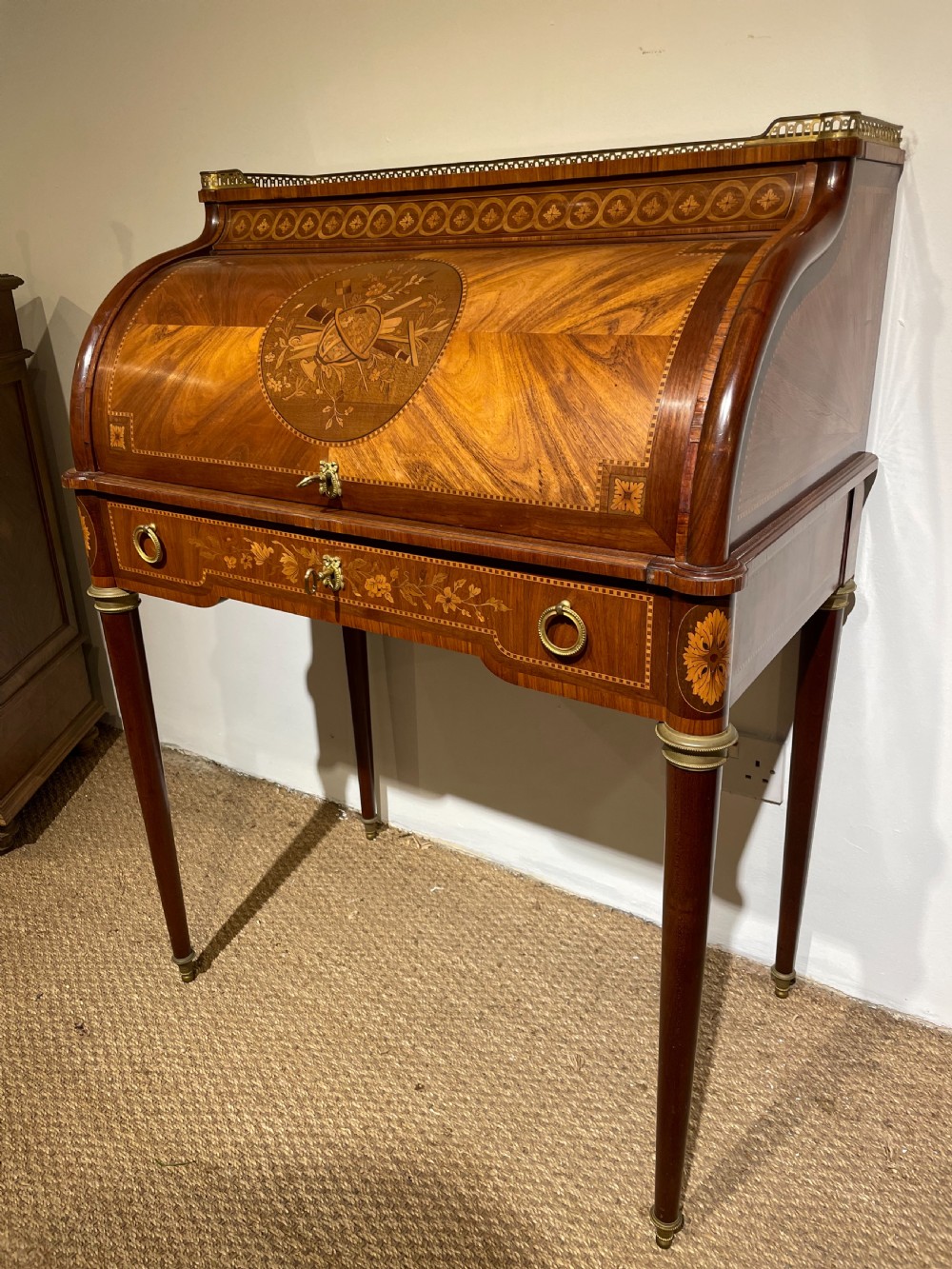 French cylinder desk  View III