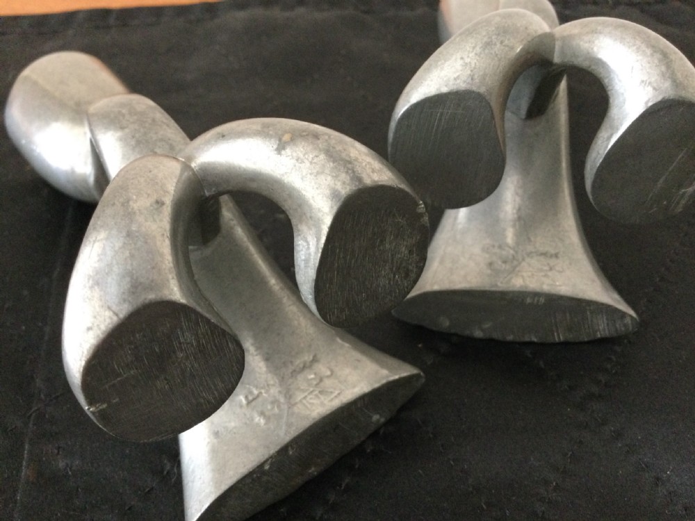 PAIR JUST ANDERSEN ART DECO CANDLESTICKS  View VII