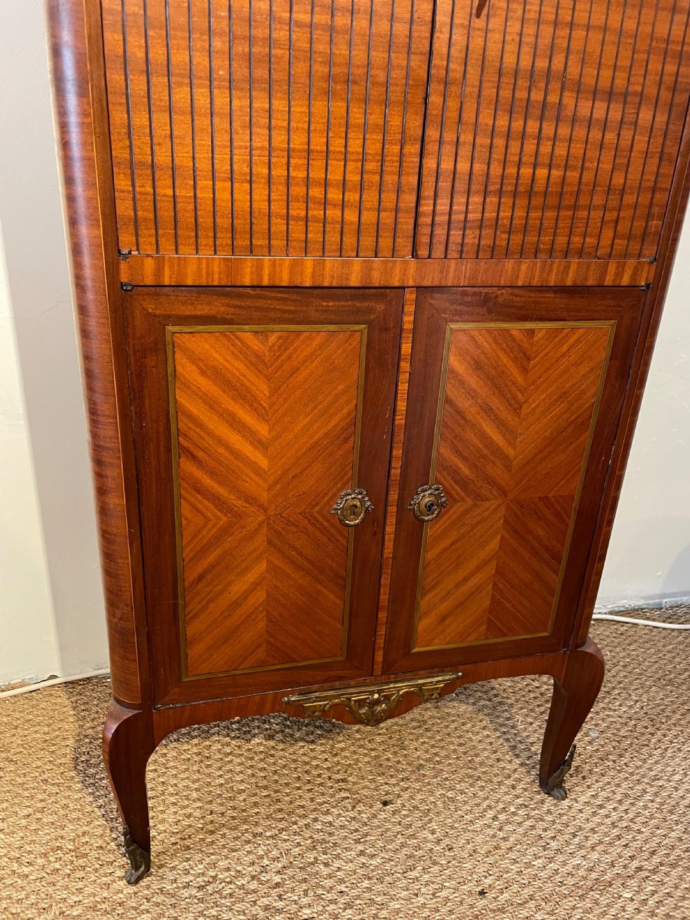Marble topped side cabinet  View IV