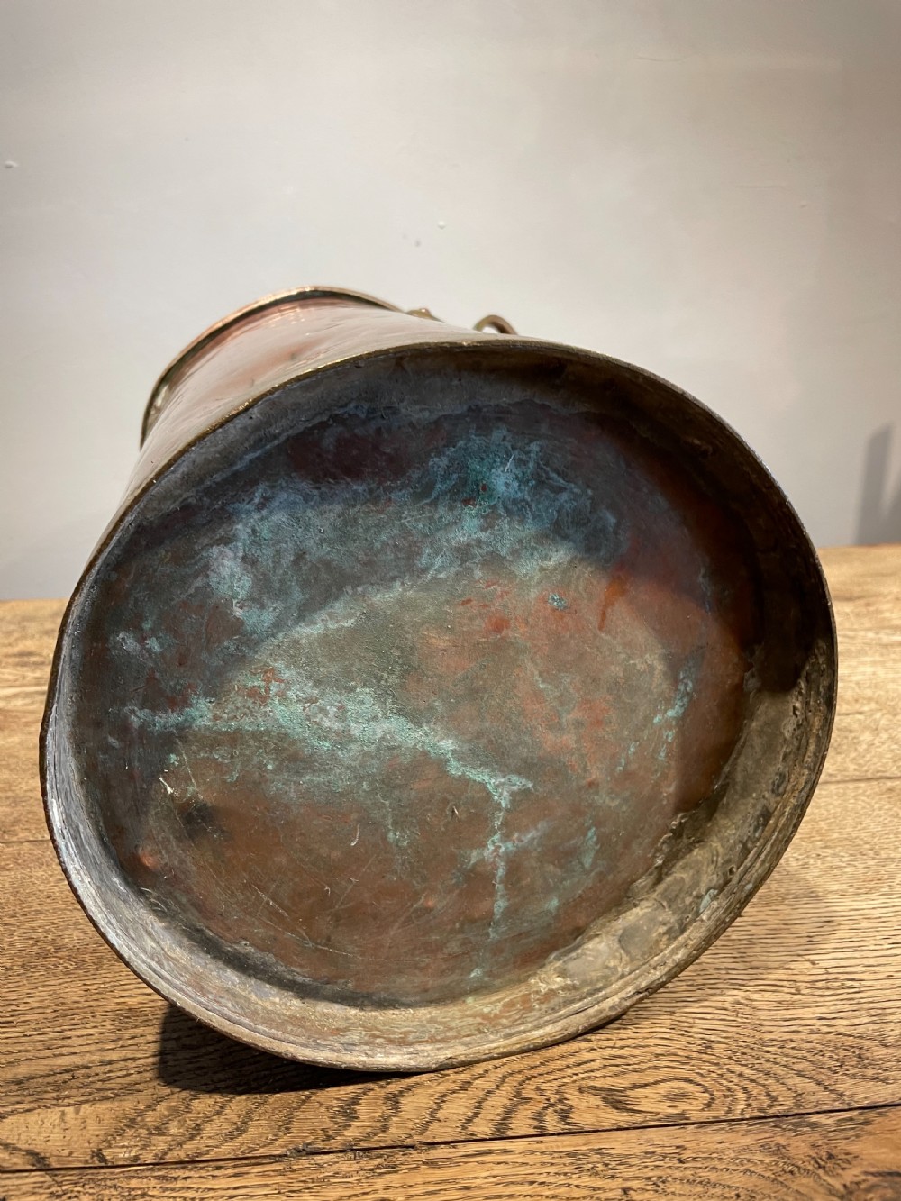 Copper umbrella and walking stick stand  View VII