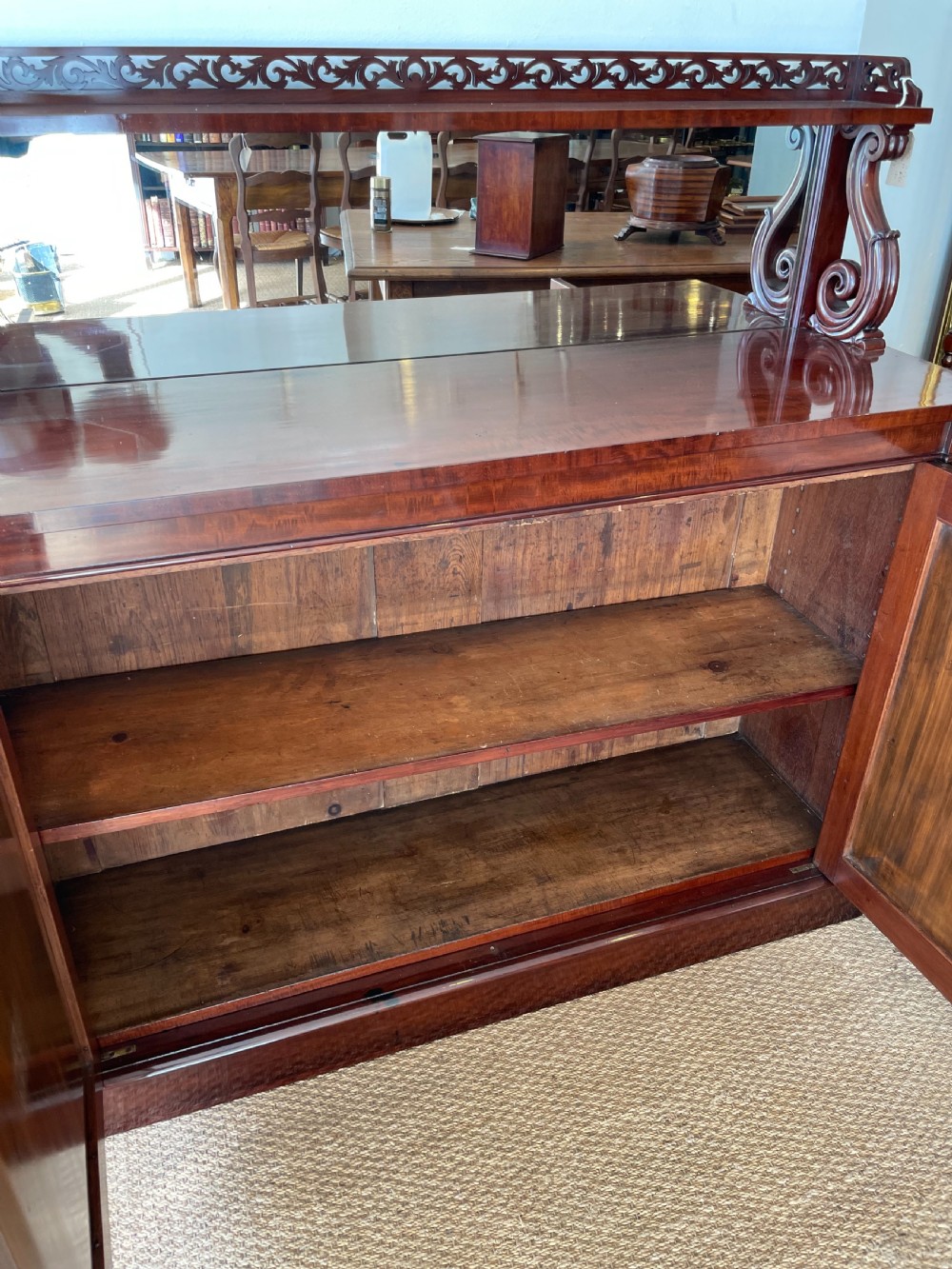 Mahogany chiffonier View III