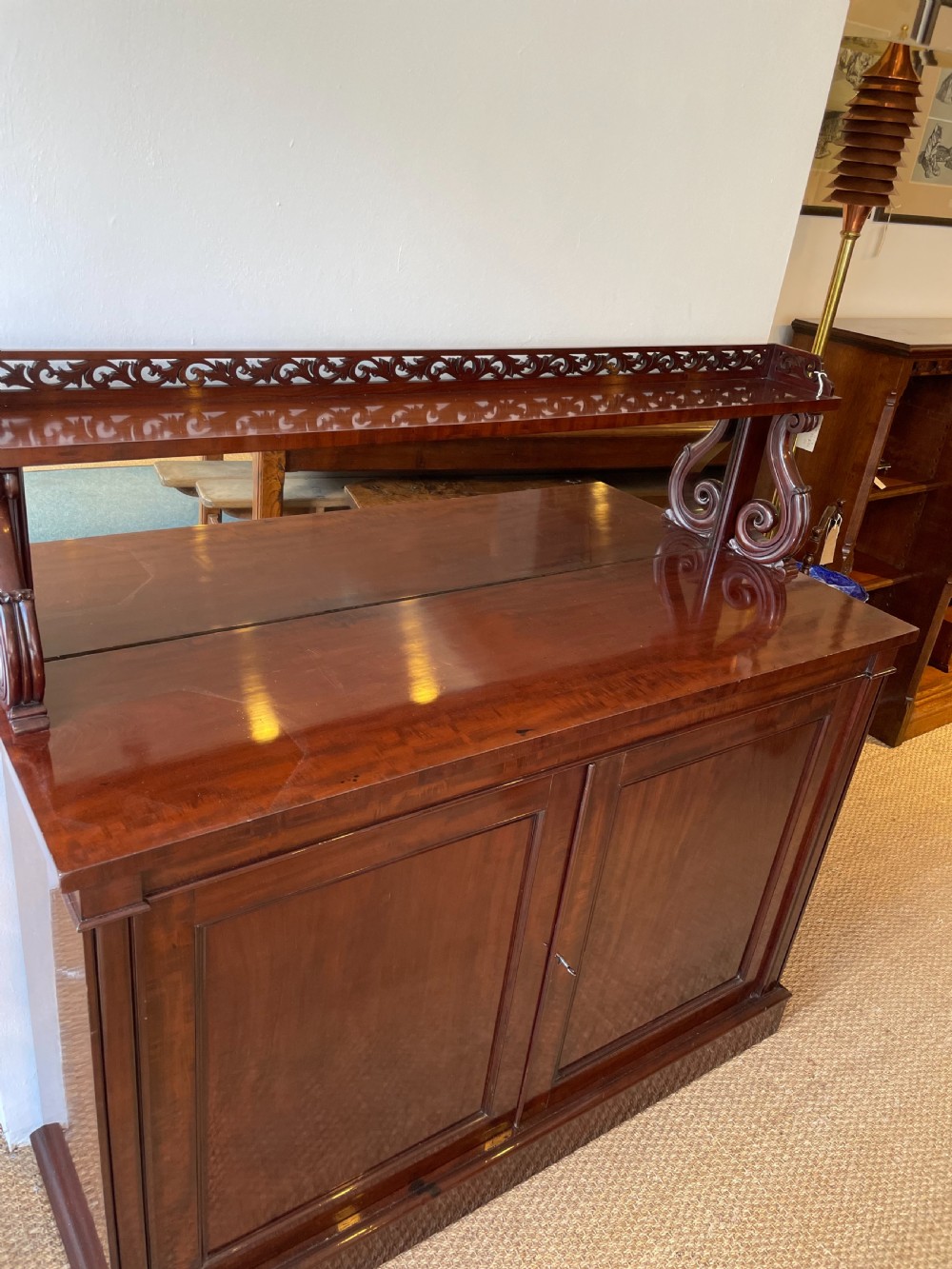 Mahogany chiffonier View IV