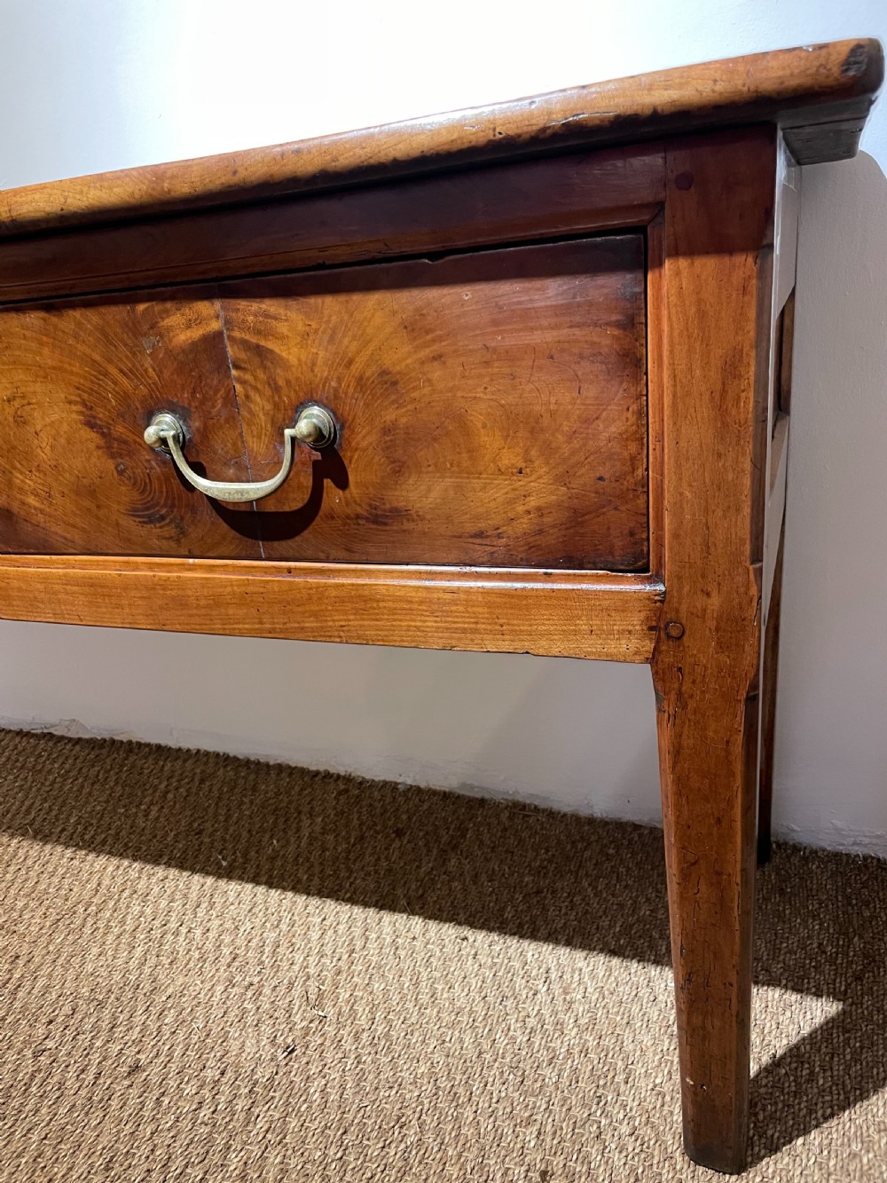 Cherry wood dresser base  View III