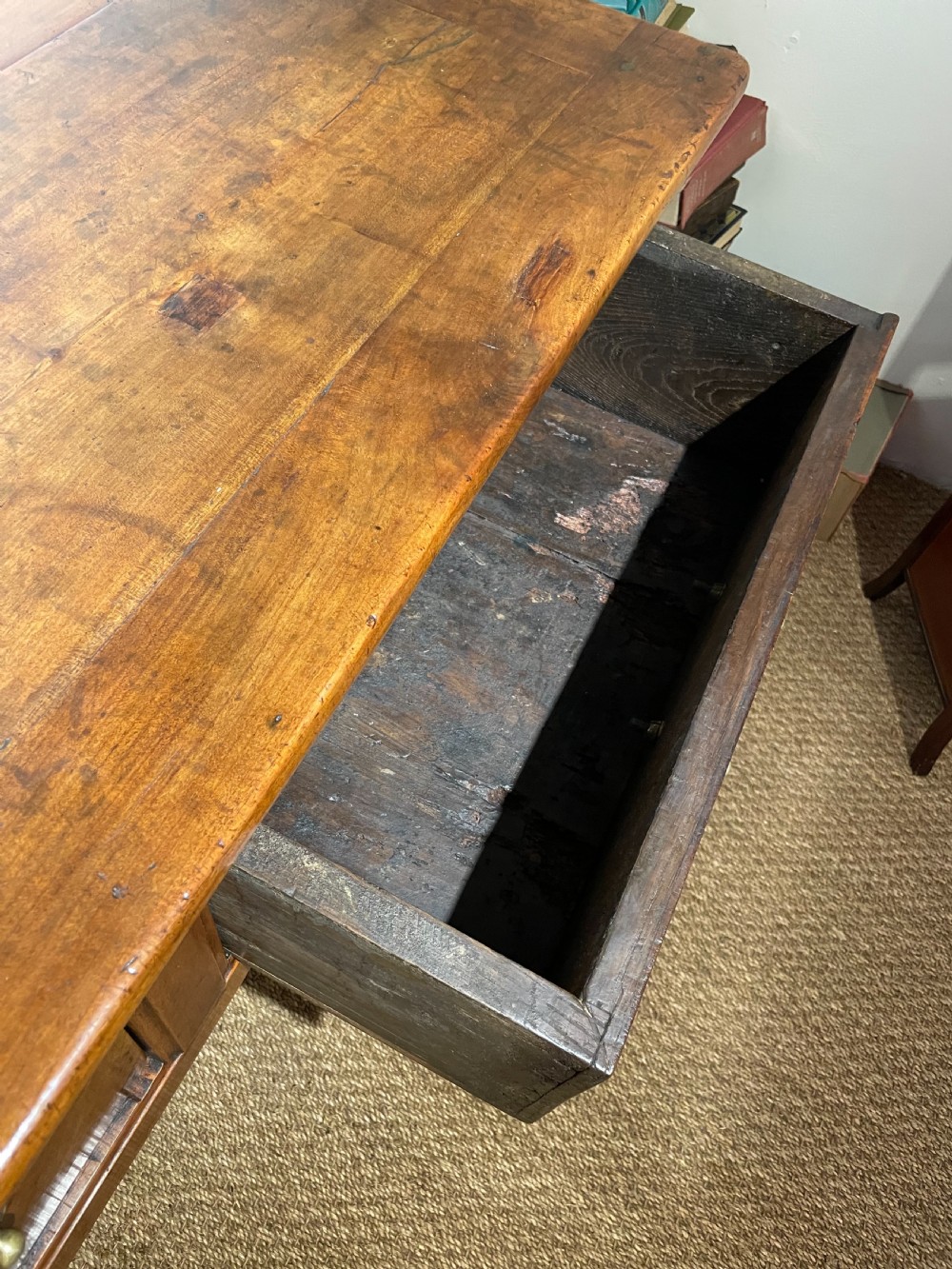 Cherry wood dresser base  View VI