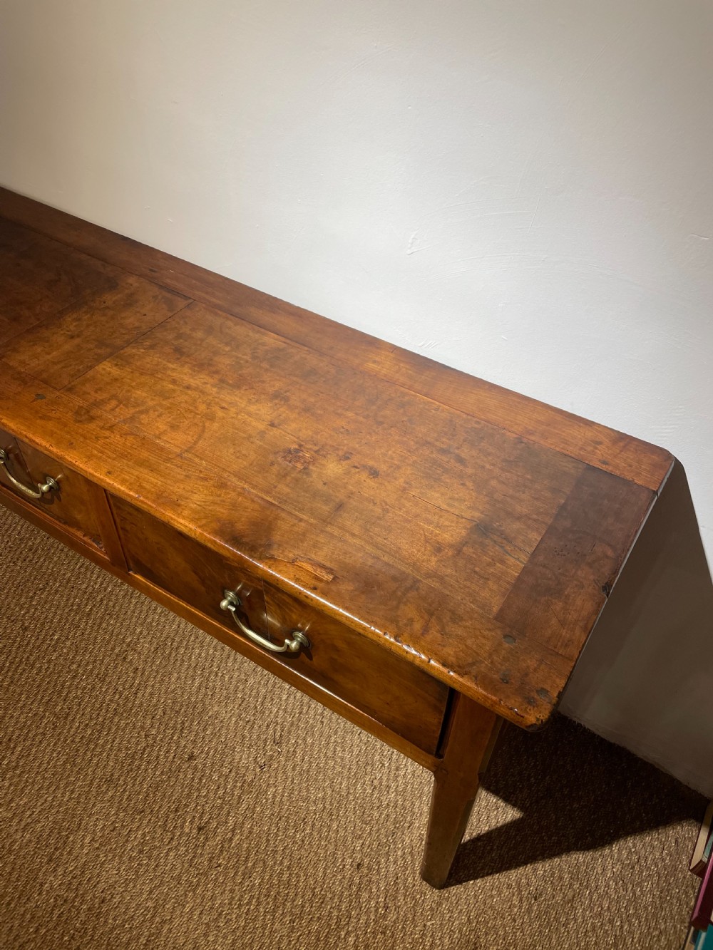 Cherry wood dresser base  View VIII