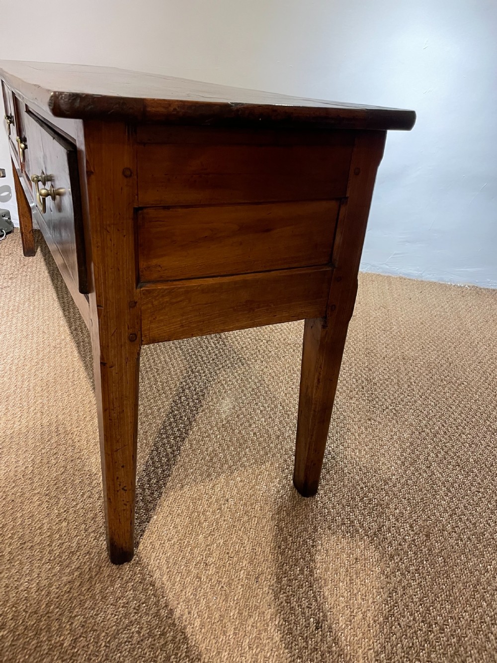 Cherry wood dresser base  View IX