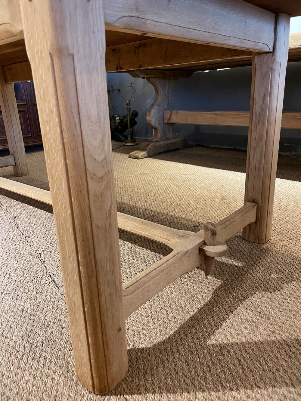 Oak farmhouse  table  View VIII