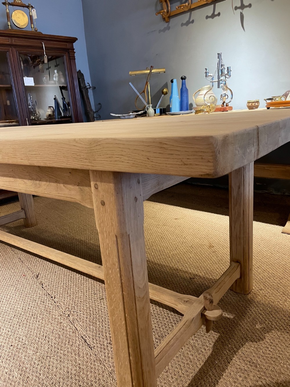 Oak farmhouse  table  View IX