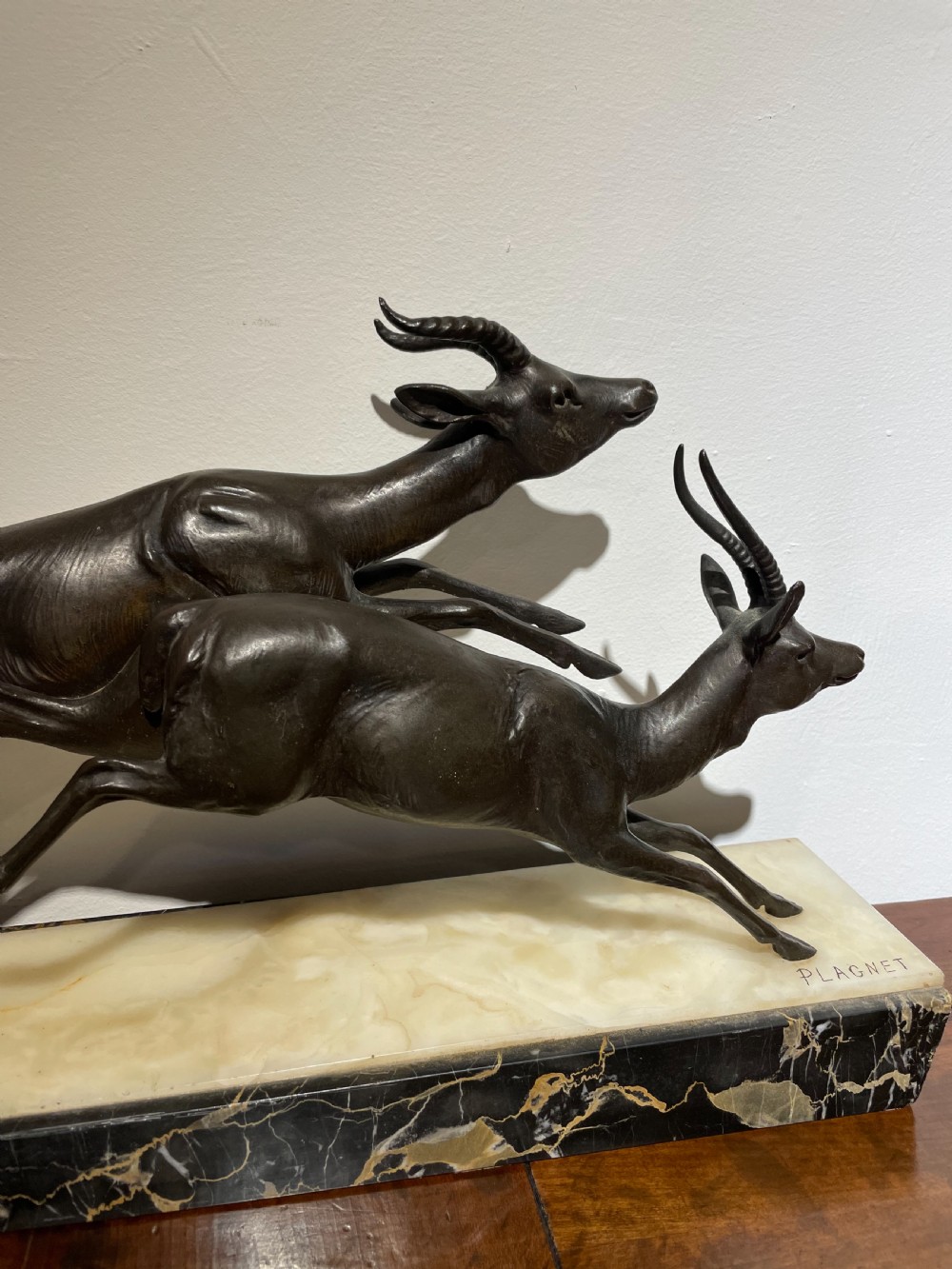 Art Deco sculpture by Plagnet  View II
